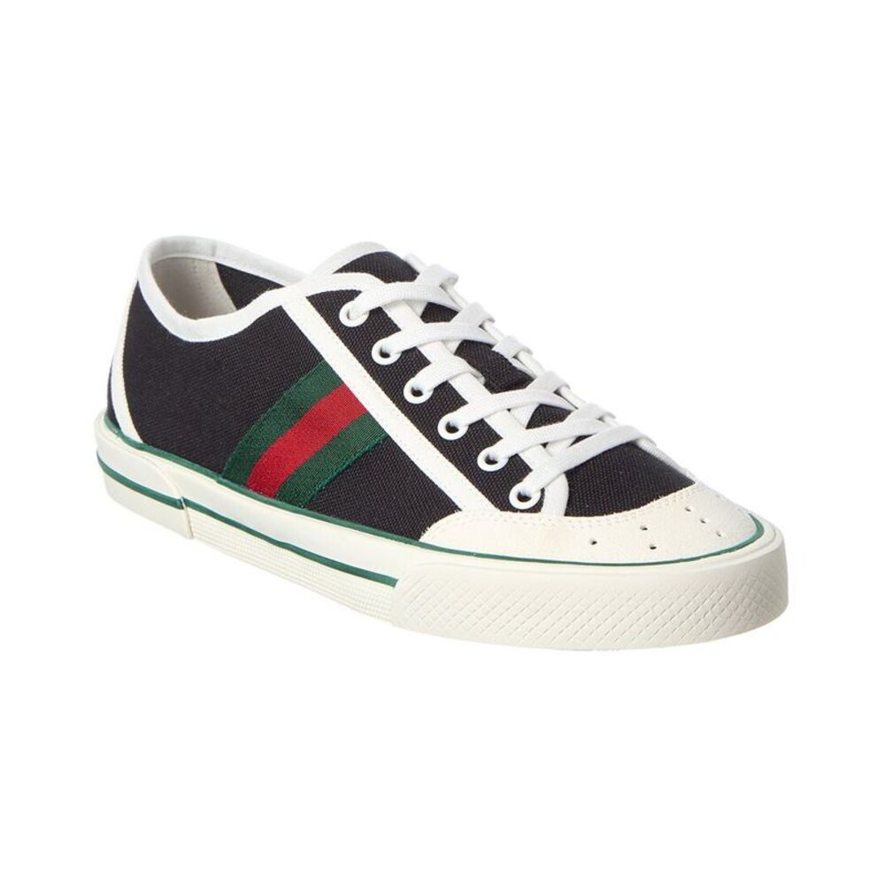 Gucci Tennis 1977 Canvas Sneaker, Black